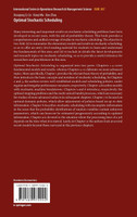 Optimal Stochastic Scheduling