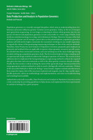Data Production and Analysis in Population Genomics