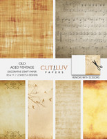 Old Aged Vintage Decorative Craft Paper