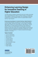 Enhancing Learning Design for Innovative Teaching in Higher Education