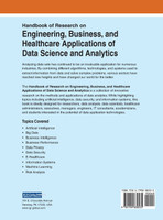 Handbook of Research on Engineering, Business, and Healthcare Applications of Data Science and Analytics