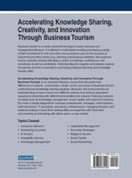 Accelerating Knowledge Sharing, Creativity, and Innovation Through Business Tourism