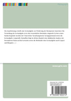 Lernaufgabe zur Förderung der Fertigkeit Sprechen als kommunikative Kompetenz. Planung und didaktische Begründung