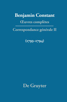 Correspondance 1793-1794