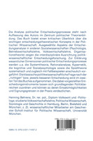 Politische Entscheidungsprozesse