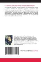 La matriz de gestión y control de riesgos