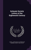 Intimate Society Letters of the Eighteenth Century