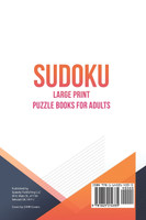 Sudoku Large Print Puzzle Books for Adults