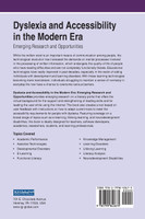Dyslexia and Accessibility in the Modern Era