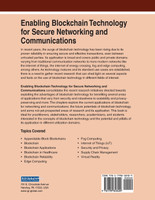 Enabling Blockchain Technology for Secure Networking and Communications