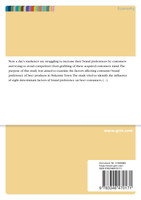 Factors Affecting Brand Preference. The Case of Beer Brands in Nekemte Town, Ethiopia