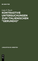 Kontrastive Untersuchungen zum italienischen "gerundio"