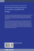 Modeling and Design Photonics by Examples Using MATLAB®