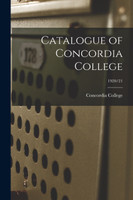 Catalogue of Concordia College; 1920/21