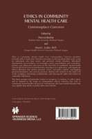 Ethics in Community Mental Health Care