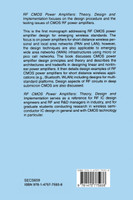 RF CMOS Power Amplifiers