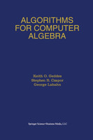 Algorithms for Computer Algebra