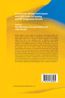 Low-Power Design Techniques and CAD Tools for Analog and RF Integrated Circuits
