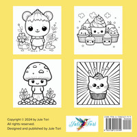 Cute Stuff Kawaii Coloring Book