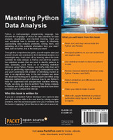 Mastering Python Data Analysis