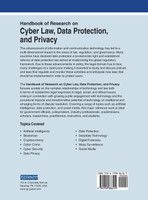 Handbook of Research on Cyber Law, Data Protection, and Privacy
