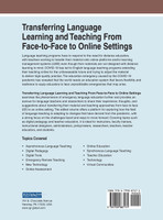 Transferring Language Learning and Teaching From Face-to-Face to Online Settings