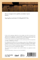 De la contagion de la syphilis secondaire