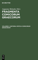 Historia Critica Comicorum Graecorum
