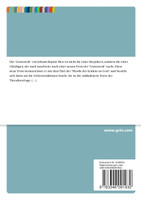 Theodizee. Wer ist verantwortlich für das Böse in der Welt?