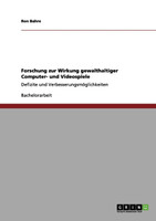 Forschung zur Wirkung gewalthaltiger Computer- und Videospiele
