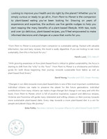 From Plant to Planet