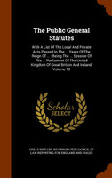 The Public General Statutes
