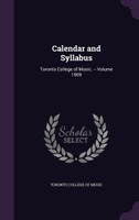 Calendar and Syllabus