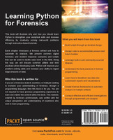 Learning Python for Forensics