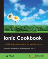 Ionic Framework Cookbook