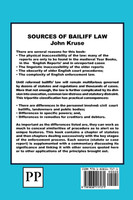 Sources of Bailiff Law