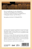 Pour la simplification de notre orthographe, mémoire