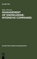 Management of Knowledge-Intensive Companies