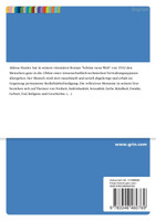 Die Gedächtniskultur in Utopien am Beispiel von Aldous Huxleys "Schöne Neue Welt"