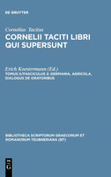 Germania, Agricola, Dialogus de oratoribus