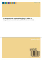 Mögliche Ursachen von Arbeitslosigkeit und das wirtschaftspolitische Instrumentarium zu ihrer Bekämpfung