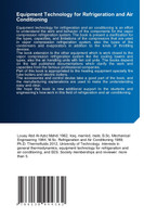 Equipment Technology for Refrigeration and Air Conditioning