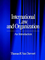 International Law and Organization