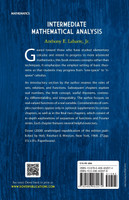Intermediate Mathematical Analysis