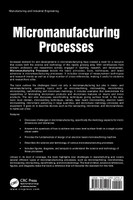 Micromanufacturing Processes