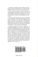 The Analects, the Doctrine of the Mean & the Great Learning