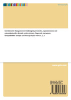 Das Management des interkulturellen Potentials