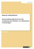 Kommunikationskriterien bei der Gestaltung einer Website von öffentlichen Verwaltungen