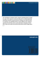 Program scheduling and simulation in an operating system environment