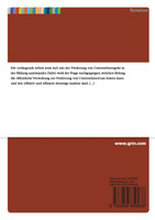 Die öffentliche Verwaltung für Unternehmertum